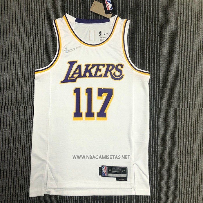 Camiseta Los Angeles Lakers x X-BOX Master Chief NO 117 Blanco